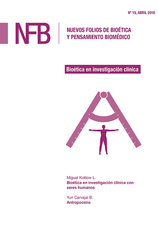 							Ver Núm. 19 (2016): Bioética en investigación clínica
						