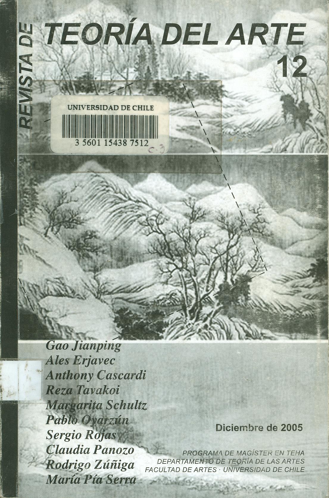 											Ver Núm. 12 (2005): diciembre
										