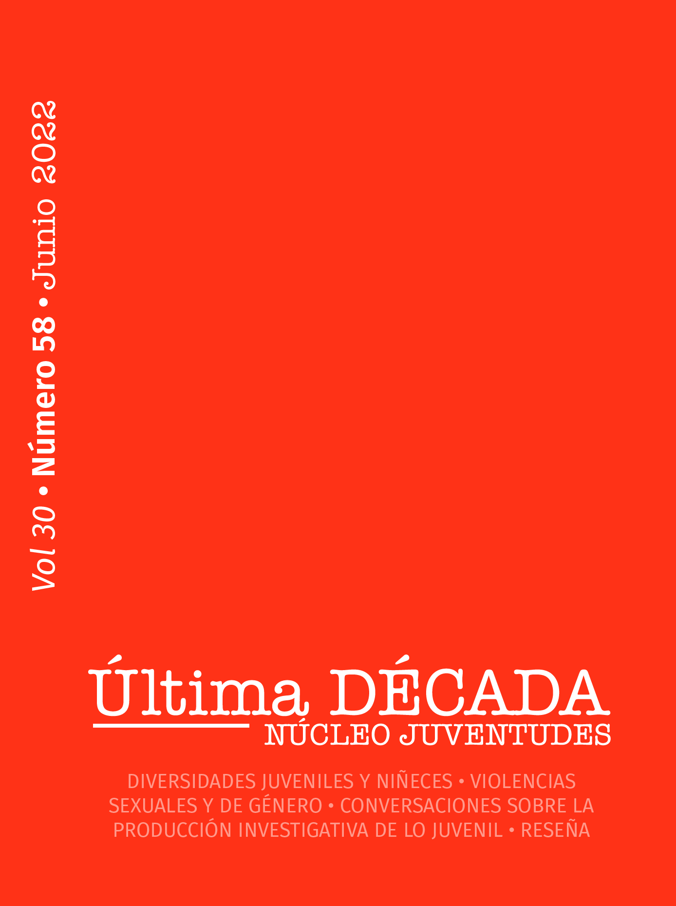 											Ver Vol. 30 Núm. 58 (2022): Mayo
										