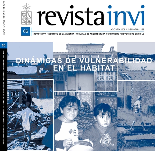 											Ver Vol. 24 Núm. 66 (2009): Dinámicas de Vulnerabilidad en el Hábitat
										
